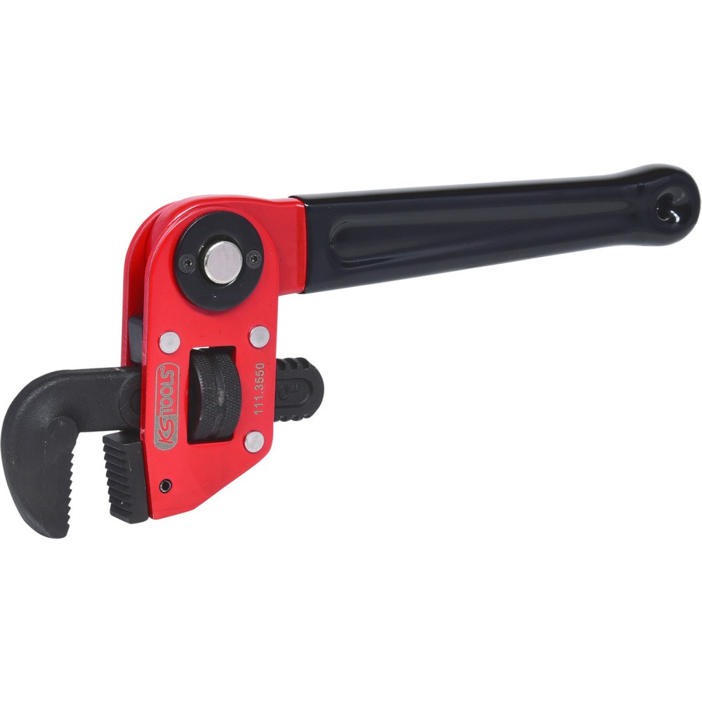 Produktabbildung: KS TOOLS Einhand-Rohrzange 1.1/2" mit verstellbarem Kopf