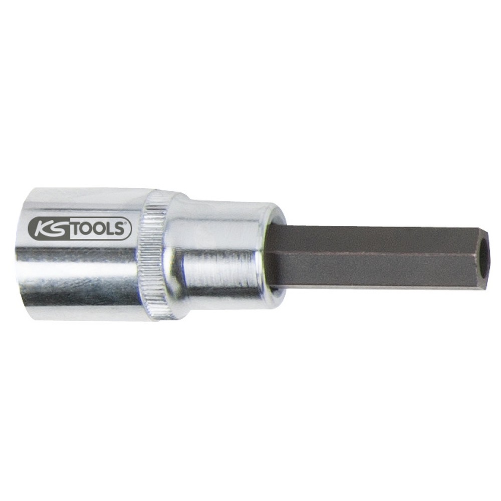 Produktabbildung: KS TOOLS Einspritzdüsen-Innensechskant-Stecknuss mit Bohrung 10mm, Ø6mm