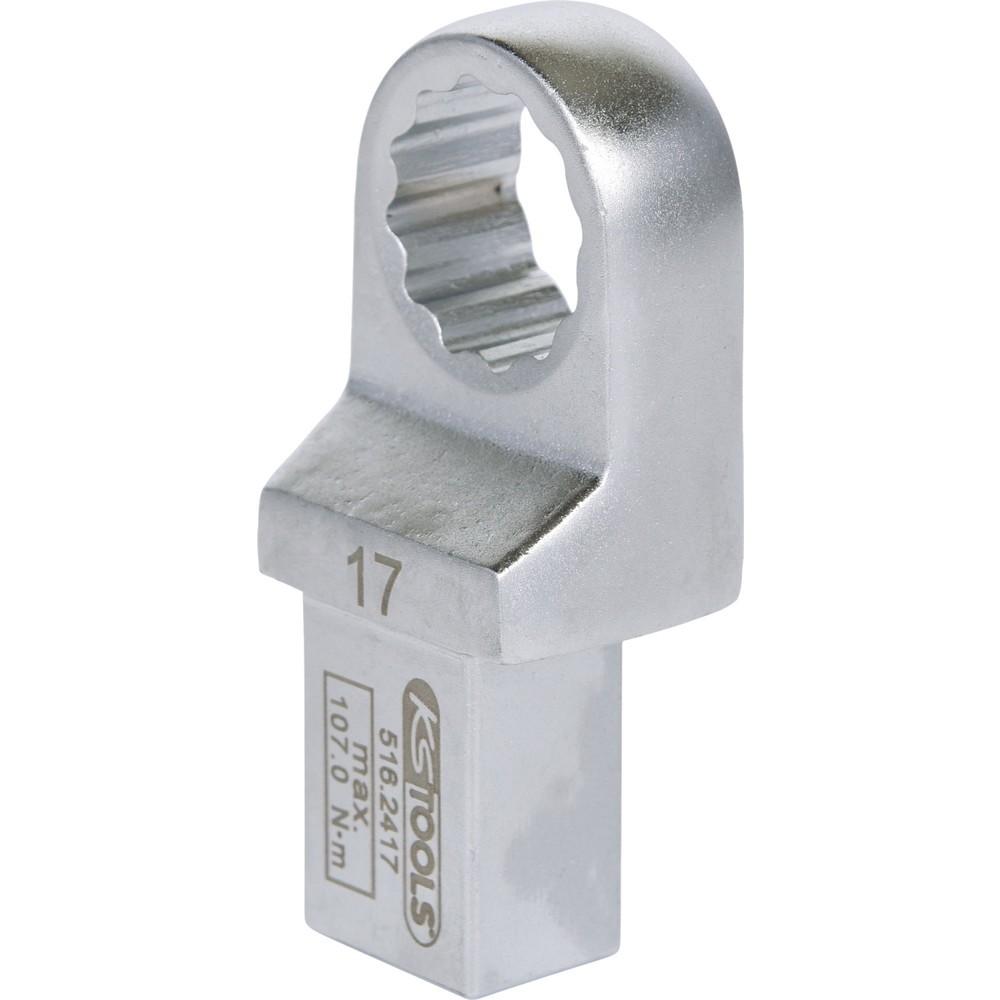 Produktabbildung: KS TOOLS 14x18mm Einsteck-Ringschlüssel, 17mm