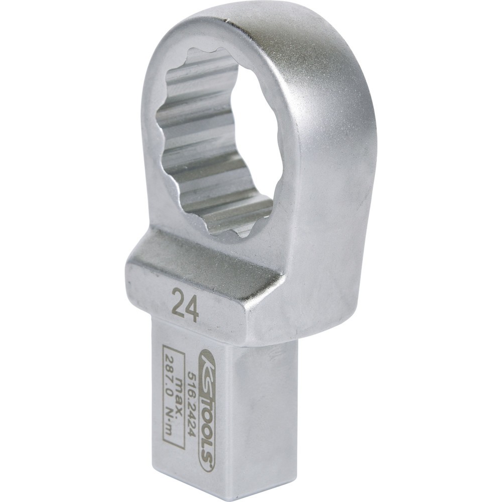 Produktabbildung: KS TOOLS 14x18mm Einsteck-Ringschlüssel, 24mm