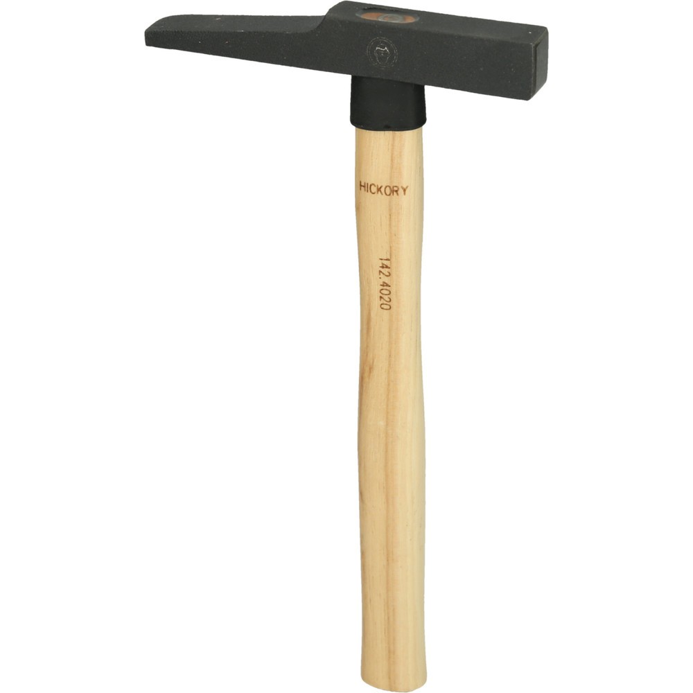 Produktabbildung: KS TOOLS Elektrikerhammer, französische Form, Hickory-Stiel, 200g