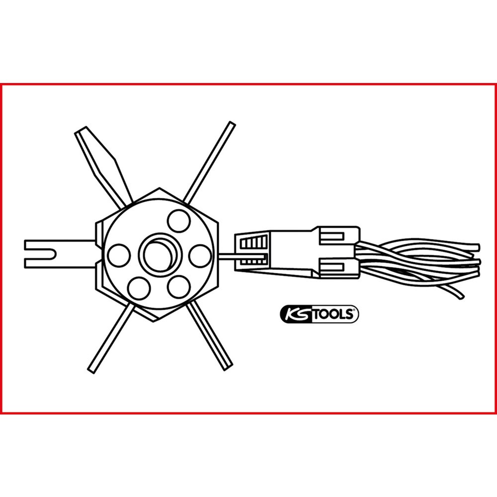 Produktabbildung: KS TOOLS Entriegelungswerkzeug