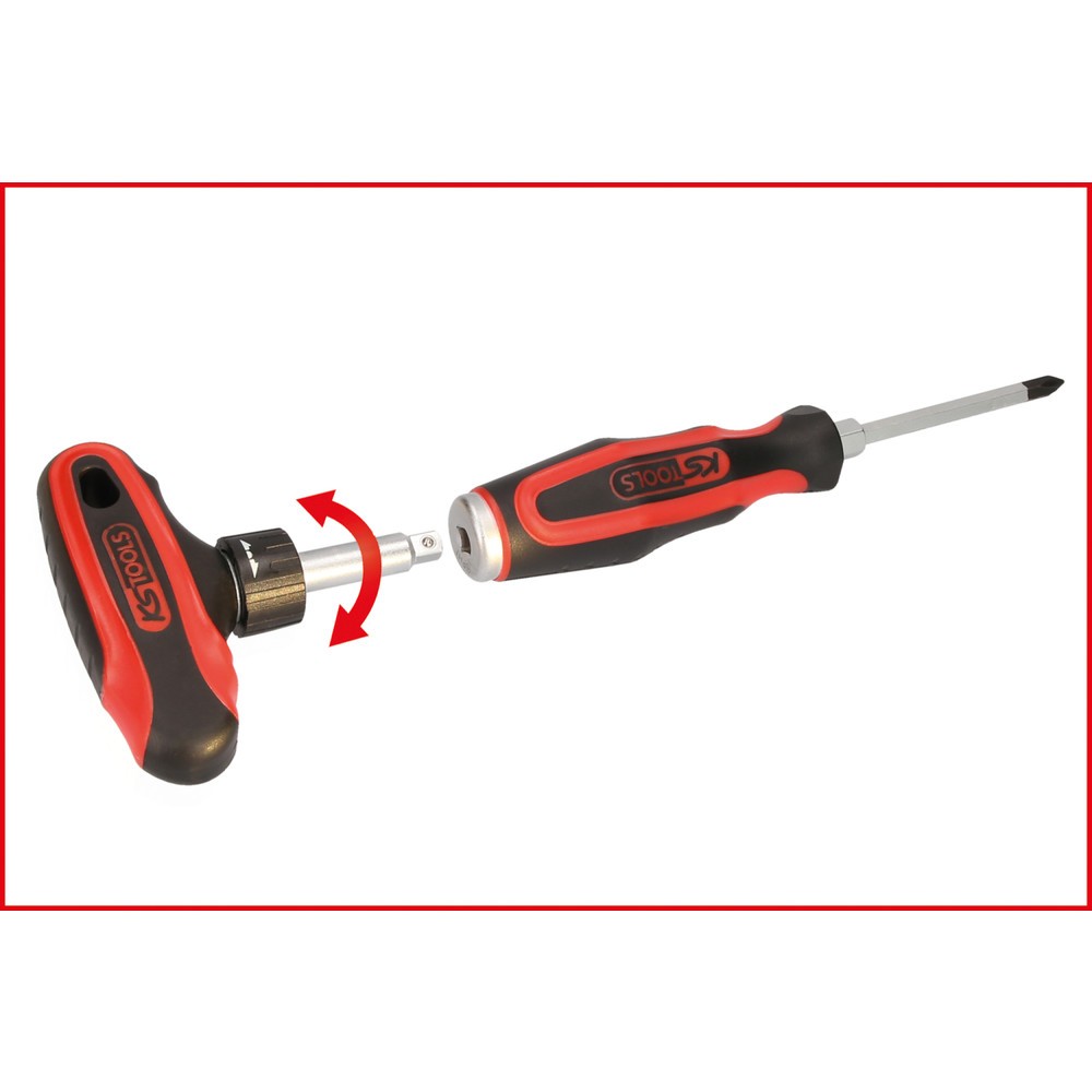 Produktabbildung Nr. 8: KS TOOLS ERGOTORQUE®max Schlagkappen-Schraubendreher-Satz, 13-tlg