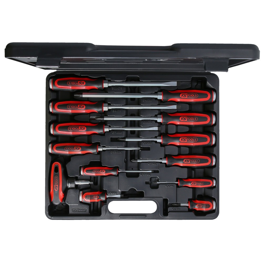 Produktabbildung Nr. 13: KS TOOLS ERGOTORQUE®max Schlagkappen-Schraubendreher-Satz, 13-tlg