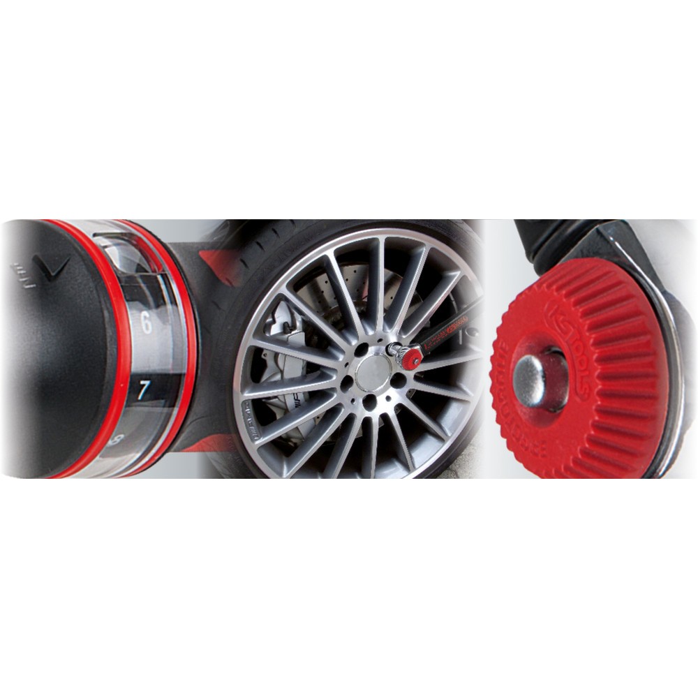 Produktabbildung Nr. 9: KS TOOLS 1/2" ERGOTORQUEprecision Drehmomentschlüssel 40-200 Nm mit Quick-Lock Drehknopf-Umsteck-Ratschenkopf