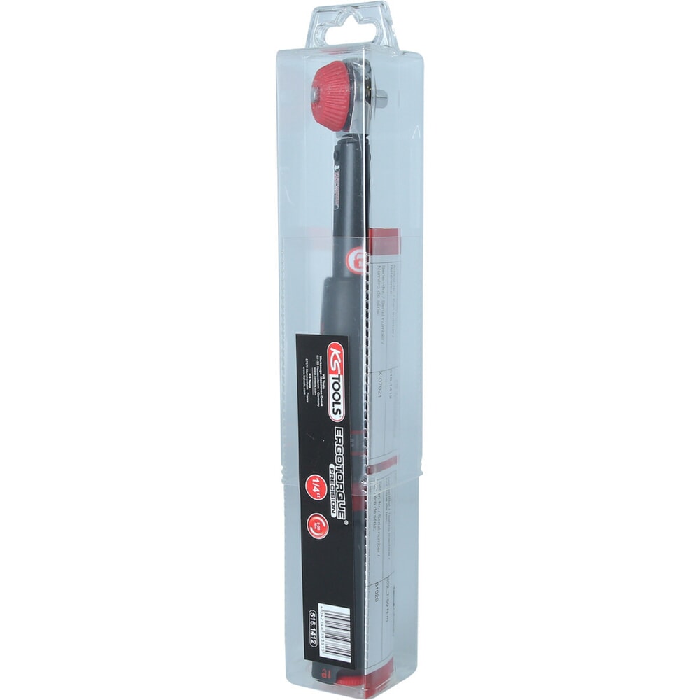 Produktabbildung Nr. 9: KS TOOLS 1/4" ERGOTORQUE®precision Ratschen-Drehmomentschlüssel Drehknopf, 5-25Nm
