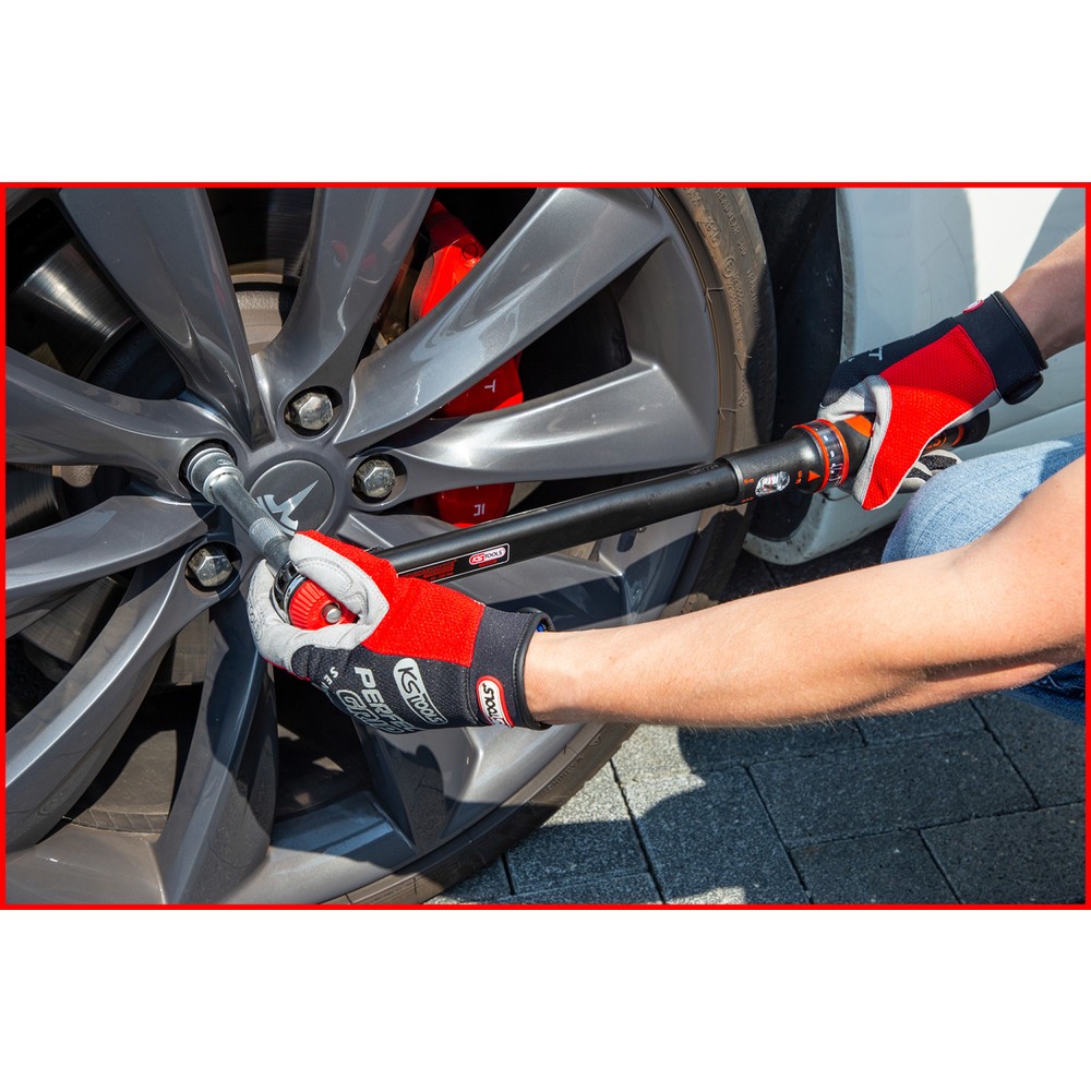 Produktabbildung Nr. 2: KS TOOLS 1/2" ERGOTORQUE®precision Ratschen-Drehmomentschlüssel Drehknopf, 40-200Nm