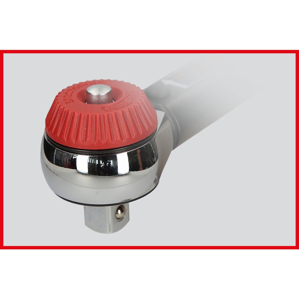 Produktabbildung Nr. 2: KS TOOLS 1" ERGOTORQUE®precision Ratschen-Drehmomentschlüssel Drehknopf, 200-1000Nm