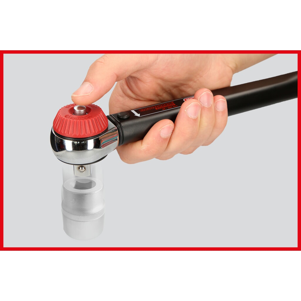 KS TOOLS 1/4" ERGOTORQUE®precision Ratschen-Drehmomentschlüssel Drehknopf, 5-25Nm Produktabbildung Nr. 3: KS TOOLS 1/4" ERGOTORQUE®precision Ratschen-Drehmomentschlüssel Drehknopf, 5-25Nm
