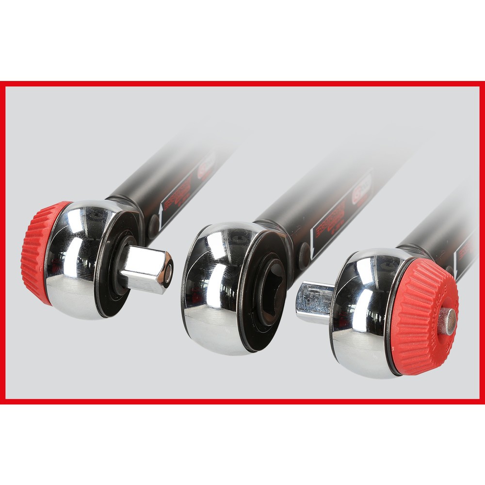 Produktabbildung Nr. 4: KS TOOLS 1" ERGOTORQUE®precision Ratschen-Drehmomentschlüssel Drehknopf, 200-1000Nm