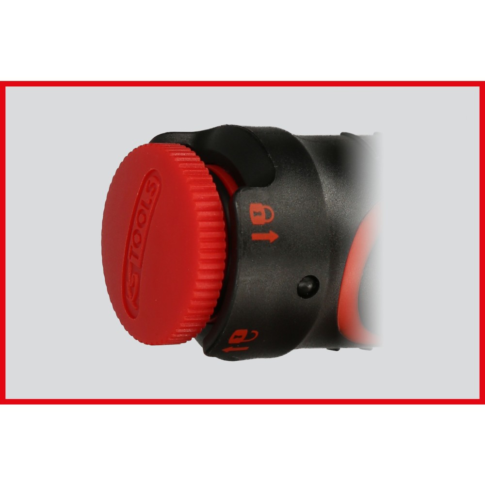 Produktabbildung Nr. 6: KS TOOLS 1" ERGOTORQUE®precision Ratschen-Drehmomentschlüssel Drehknopf, 200-1000Nm
