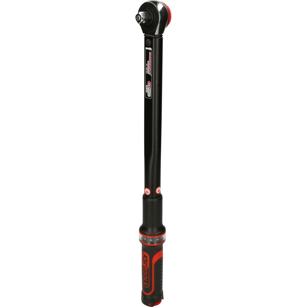 Produktabbildung Nr. 12: KS TOOLS 1/2" ERGOTORQUE®precision Ratschen-Drehmomentschlüssel Drehknopf, 40-200Nm