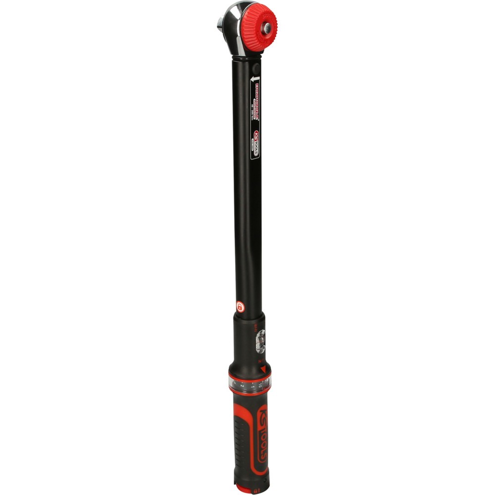 Produktabbildung Nr. 13: KS TOOLS 1/2" ERGOTORQUE®precision Ratschen-Drehmomentschlüssel Drehknopf, 40-200Nm