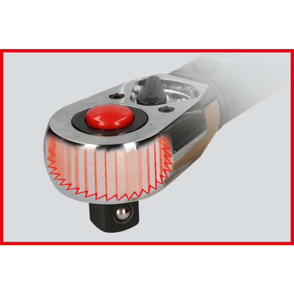 Produktabbildung Nr. 3: KS TOOLS 1/2" ERGOTORQUE®precision Ratschen-Drehmomentschlüssel, 80-420Nm