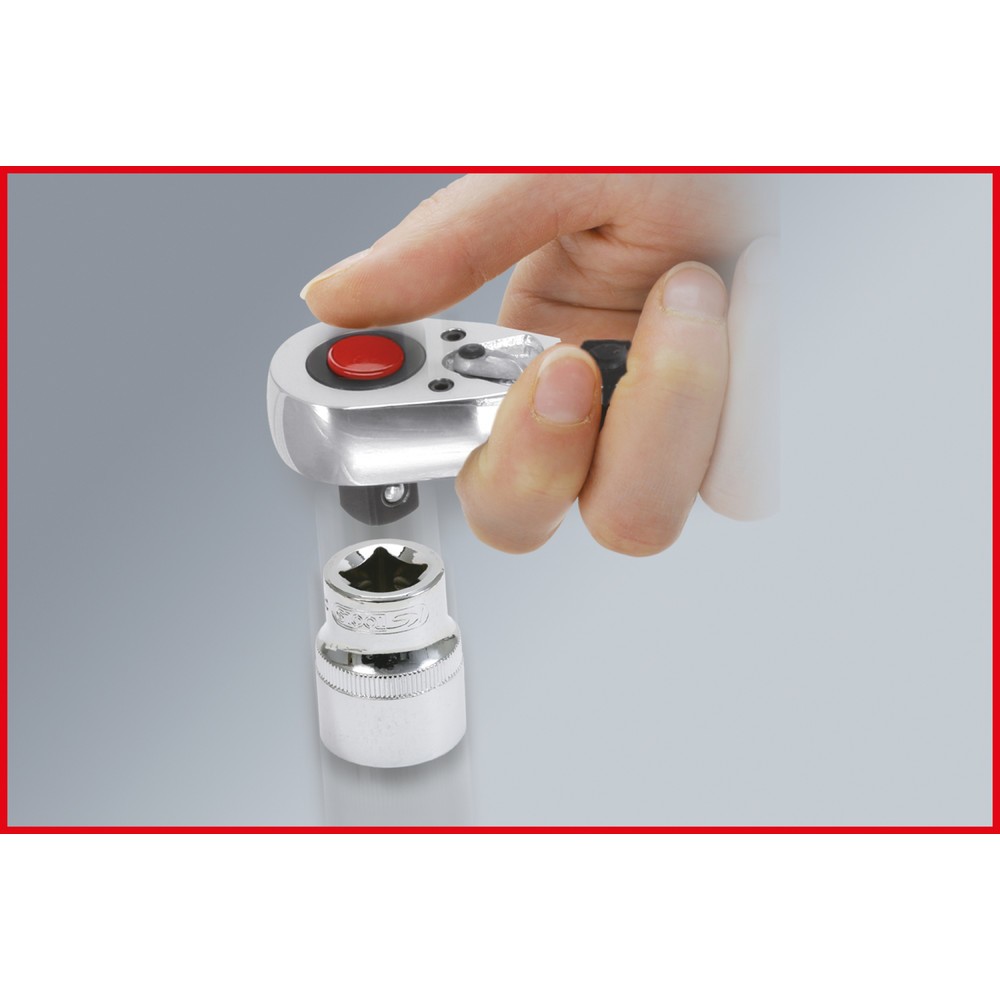 Produktabbildung Nr. 5: KS TOOLS 1/4" ERGOTORQUE®precision Ratschen-Drehmomentschlüssel, 5-25Nm