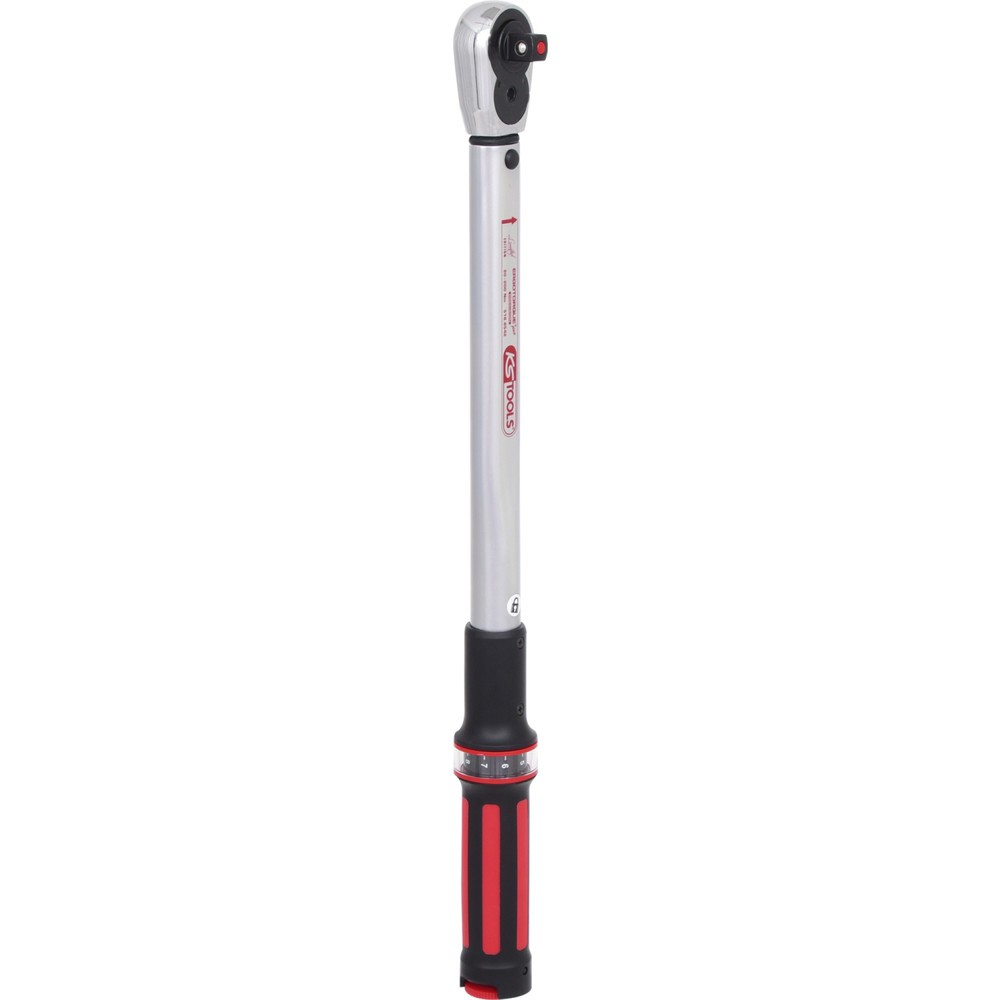 Produktabbildung Nr. 14: KS TOOLS 1/2" ERGOTORQUE®precision Ratschen-Drehmomentschlüssel, 40-200Nm, rot