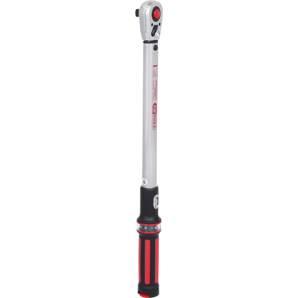 Produktabbildung Nr. 16: KS TOOLS 1/2" ERGOTORQUE®precision Ratschen-Drehmomentschlüssel, 40-200Nm, rot