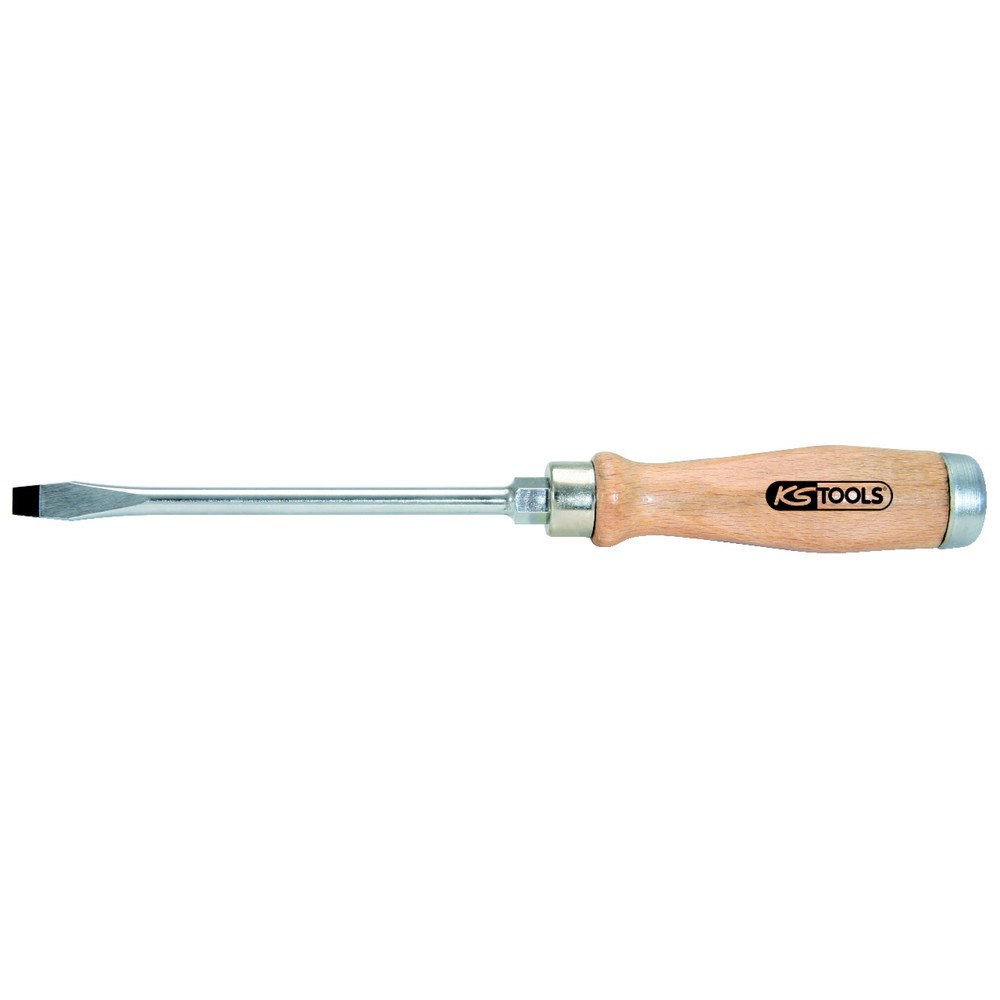 Produktabbildung: KS TOOLS ERGOTORQUE WOODmax Schlag-Schlitz-Schraubendreher, 8,0mm
