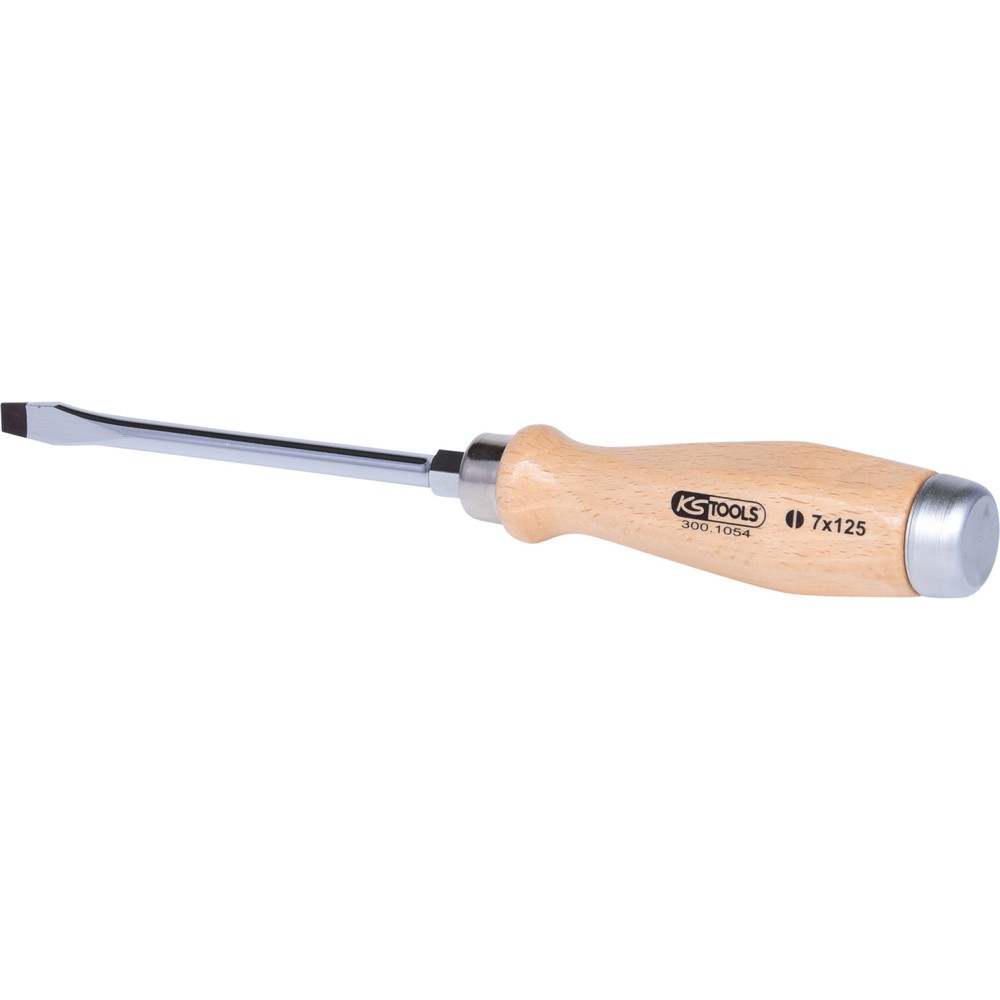 Produktabbildung Nr. 6: KS TOOLS ERGOTORQUE WOODmax Schlag-Schlitz-Schraubendreher, 7,0mm