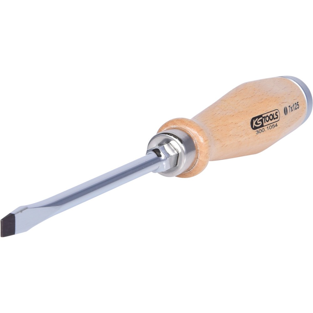 Produktabbildung Nr. 9: KS TOOLS ERGOTORQUE WOODmax Schlag-Schlitz-Schraubendreher, 7,0mm