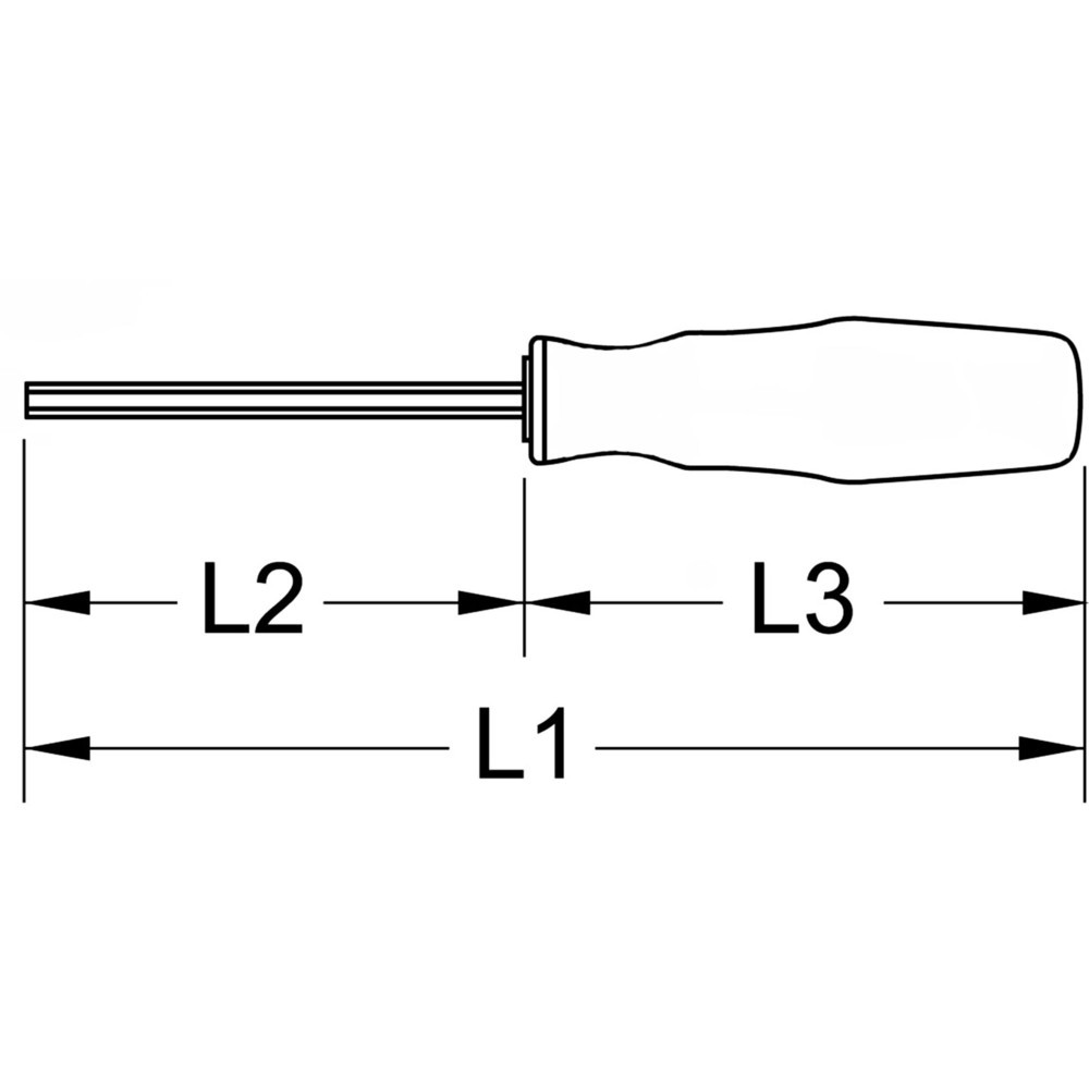 Produktabbildung Nr. 5: KS TOOLS ERGOTORQUEplus Schraubendreher für Innensechskantschrauben, 2mm