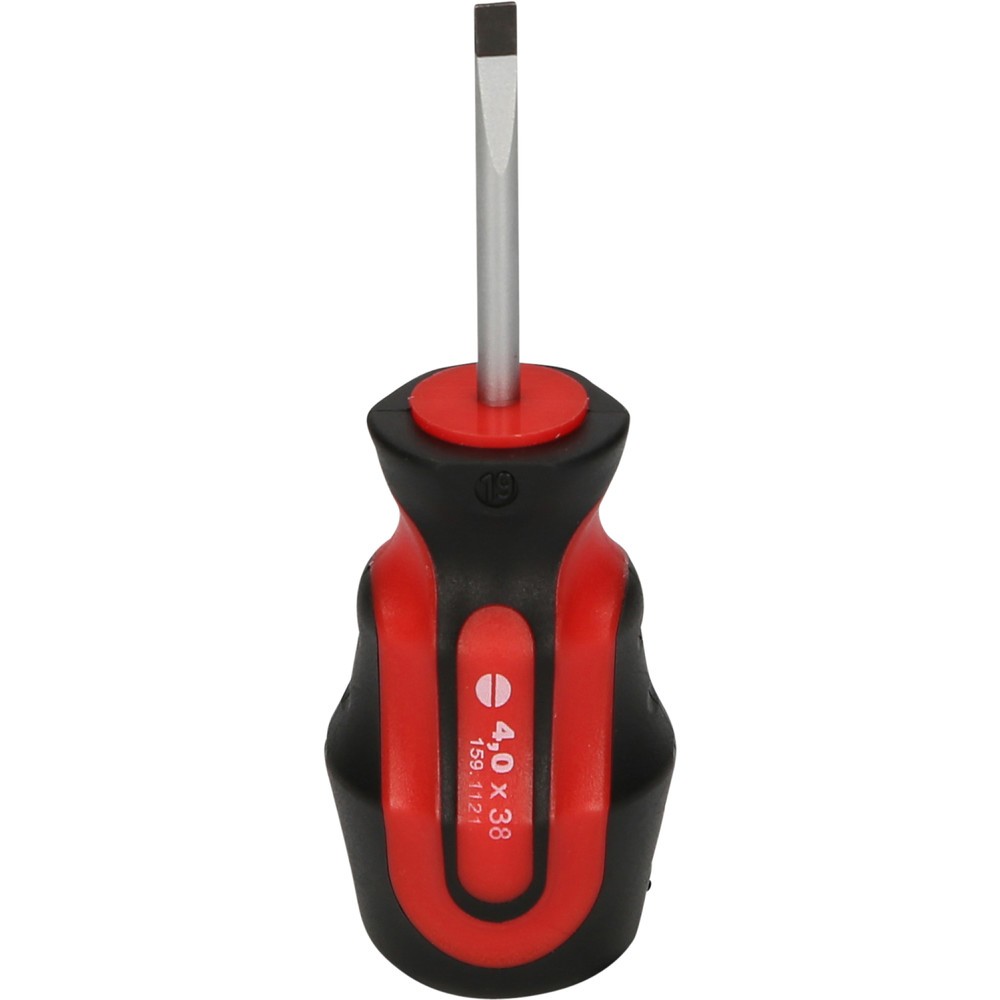 Produktabbildung Nr. 3: KS TOOLS ERGOTORQUEplus Schlitz-Schraubendreher, kurz, 4mm