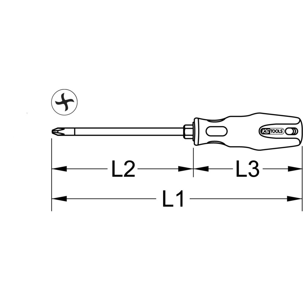 Produktabbildung Nr. 5: KS TOOLS ERGOTORQUEplus Schraubendreher für TORQ-Set®-Schrauben, 6mm
