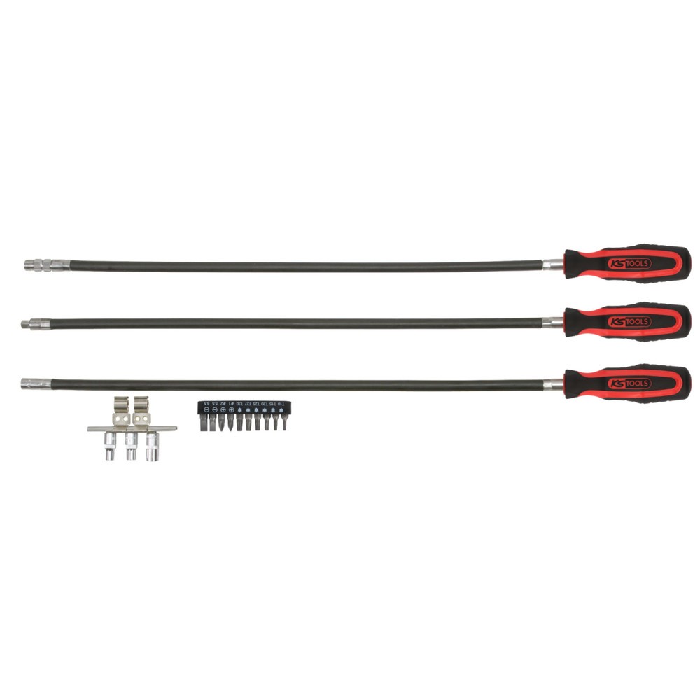 Produktabbildung: KS TOOLS ERGOTORQUEplus Schraubendreher-Satz, 16-tlg, XL