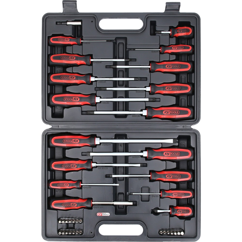 Produktabbildung Nr. 11: KS TOOLS ERGOTORQUEplus Schraubendreher- und Bit-Satz, 39-tlg