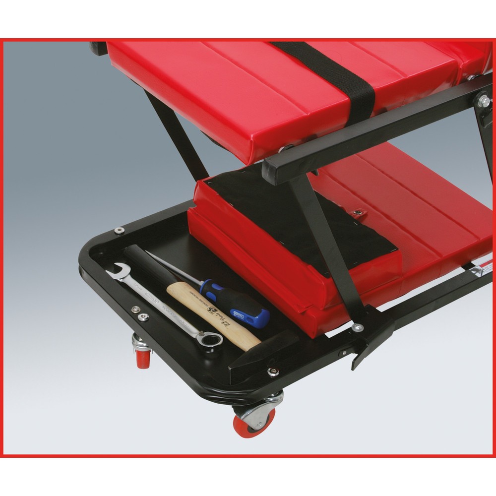 Produktabbildung Nr. 4: KS TOOLS Fahrbare Liege und Klappsitz, 1200x420mm