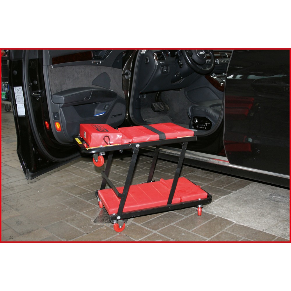 Produktabbildung Nr. 6: KS TOOLS Fahrbare Liege und Klappsitz, 1200x420mm