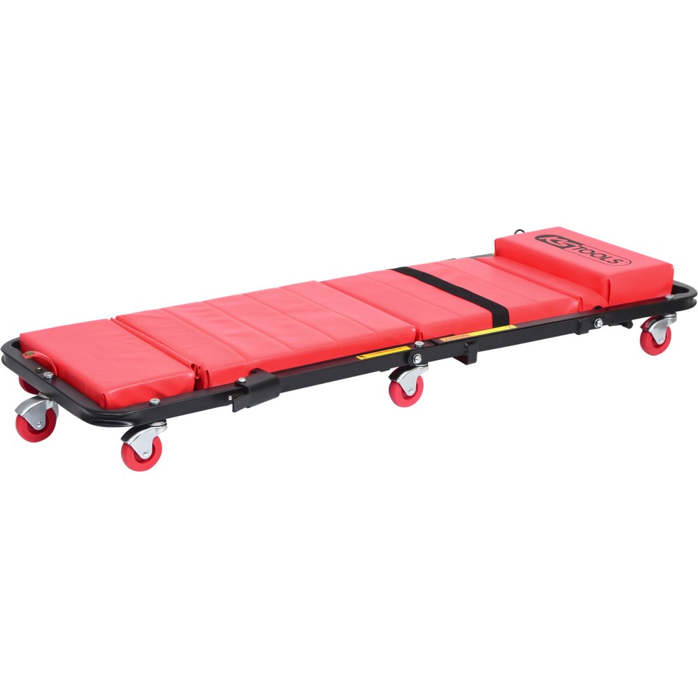 Produktabbildung: KS TOOLS Fahrbare Liege und Klappsitz, 1200x420mm