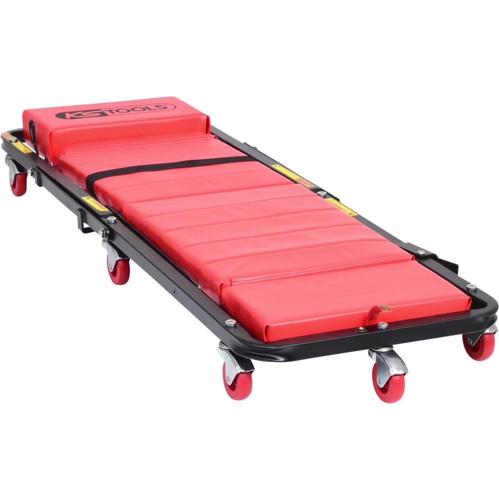 Produktabbildung Nr. 13: KS TOOLS Fahrbare Liege und Klappsitz, 1200x420mm