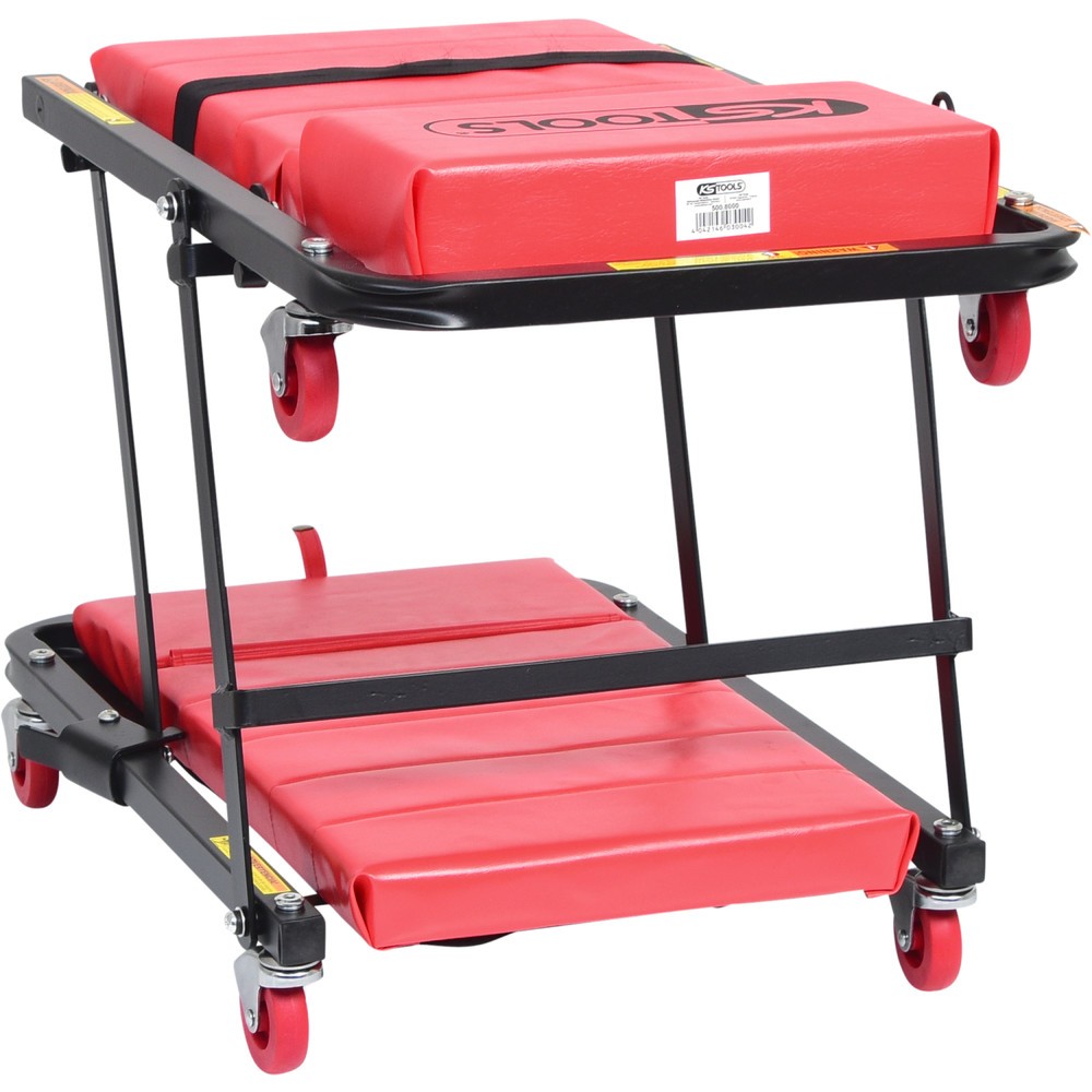 Produktabbildung Nr. 15: KS TOOLS Fahrbare Liege und Klappsitz, 1200x420mm