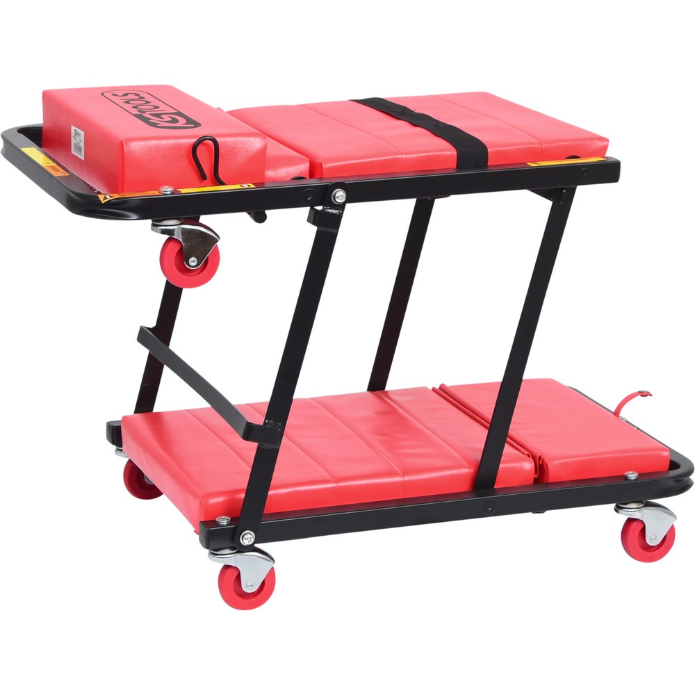 Produktabbildung Nr. 16: KS TOOLS Fahrbare Liege und Klappsitz, 1200x420mm