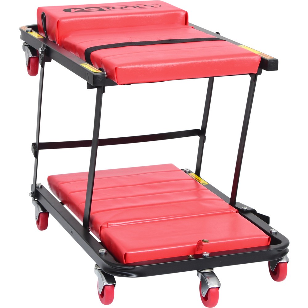 Produktabbildung Nr. 17: KS TOOLS Fahrbare Liege und Klappsitz, 1200x420mm