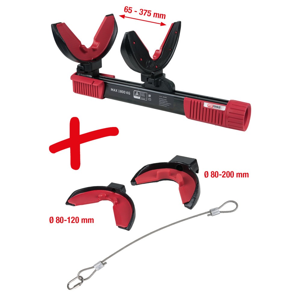 Produktabbildung Nr. 5: KS TOOLS Federspanner-Satz, 6-tlg, max. Belastung 1800kg