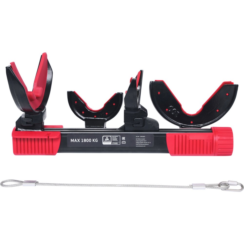 Produktabbildung Nr. 6: KS TOOLS Federspanner-Satz, 6-tlg, max. Belastung 1800kg