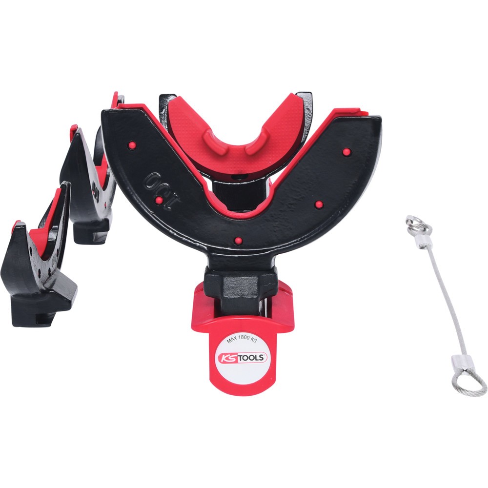 Produktabbildung Nr. 9: KS TOOLS Federspanner-Satz, 6-tlg, max. Belastung 1800kg