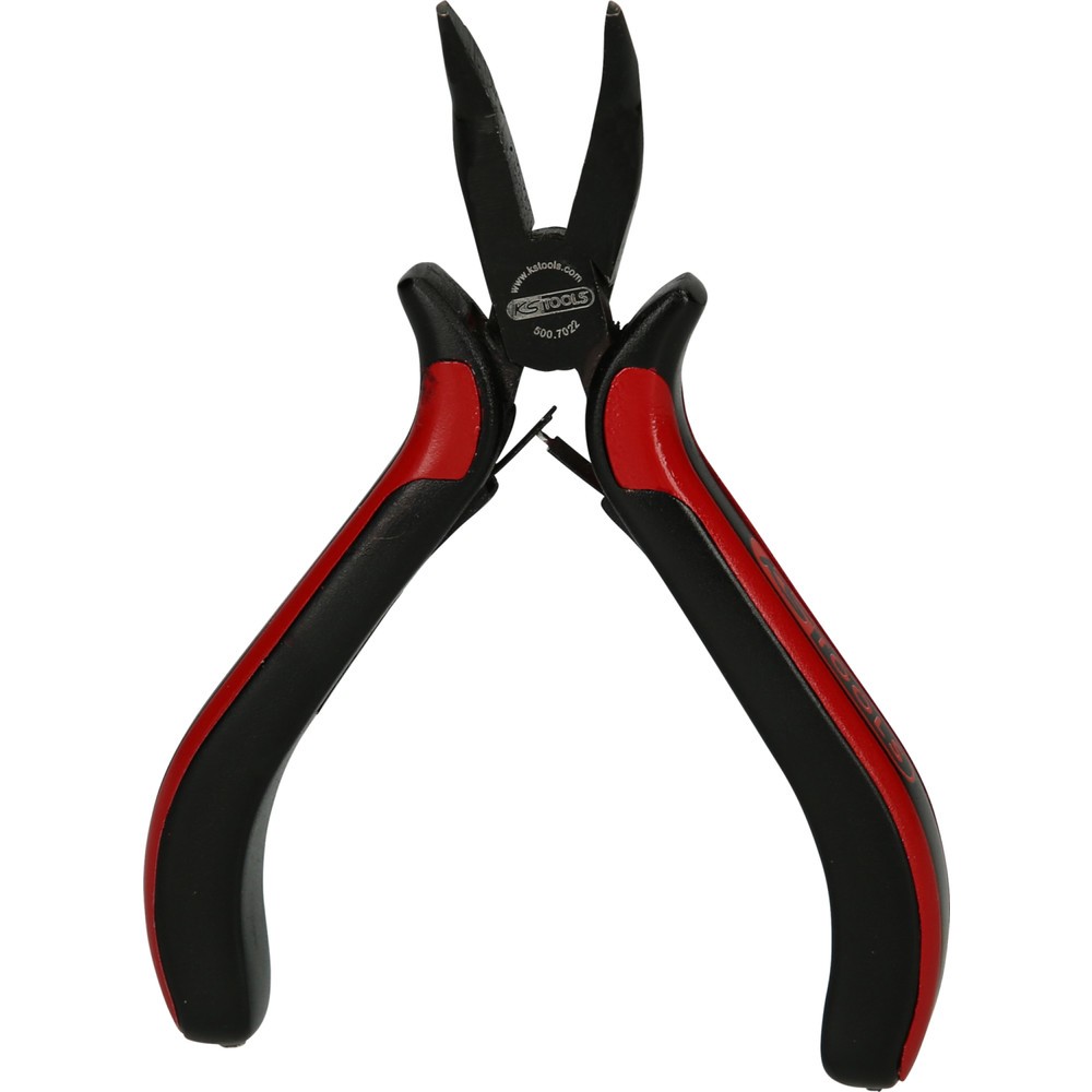 Produktabbildung Nr. 2: KS TOOLS Feinmechanik-Flachrundzange-gebogen, 130mm