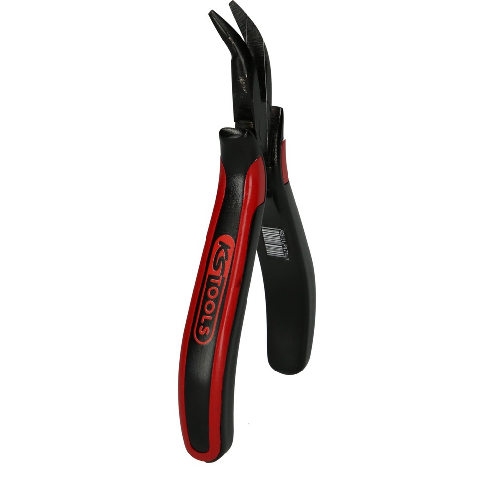 Produktabbildung Nr. 3: KS TOOLS Feinmechanik-Flachrundzange-gebogen, 130mm