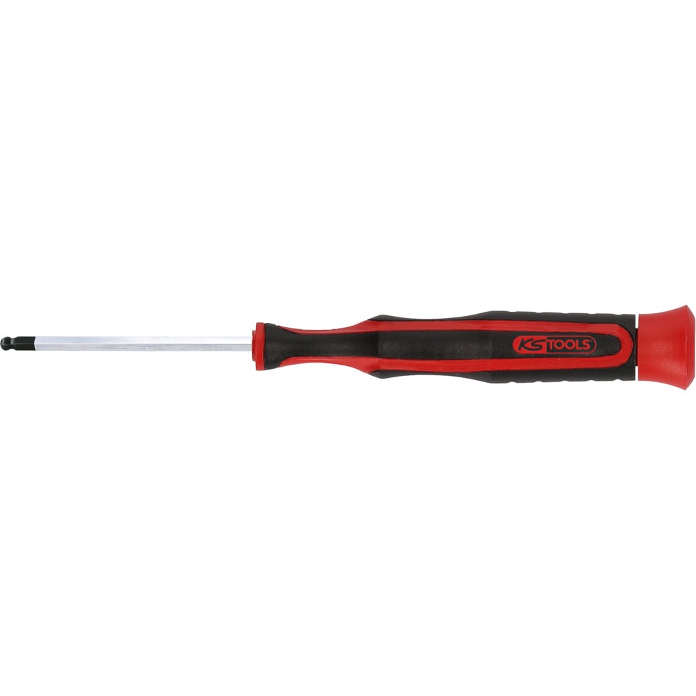 Produktabbildung Nr. 2: KS TOOLS Feinmechanik-Schraubendreher für Innensechskantschrauben - mit Kugelkopf, 2,0 mm