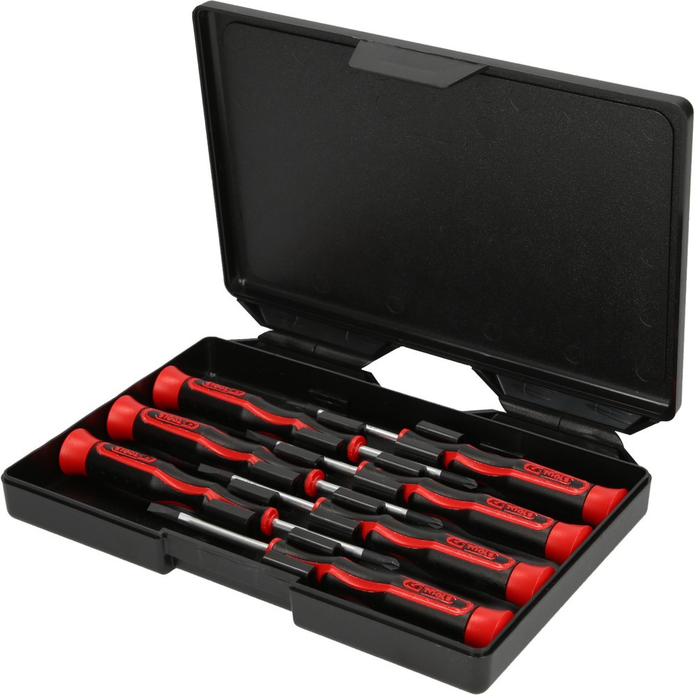 Produktabbildung Nr. 1: KS TOOLS Feinmechanik-Schraubendreher-Satz PH und Schlitz, 7-tlg