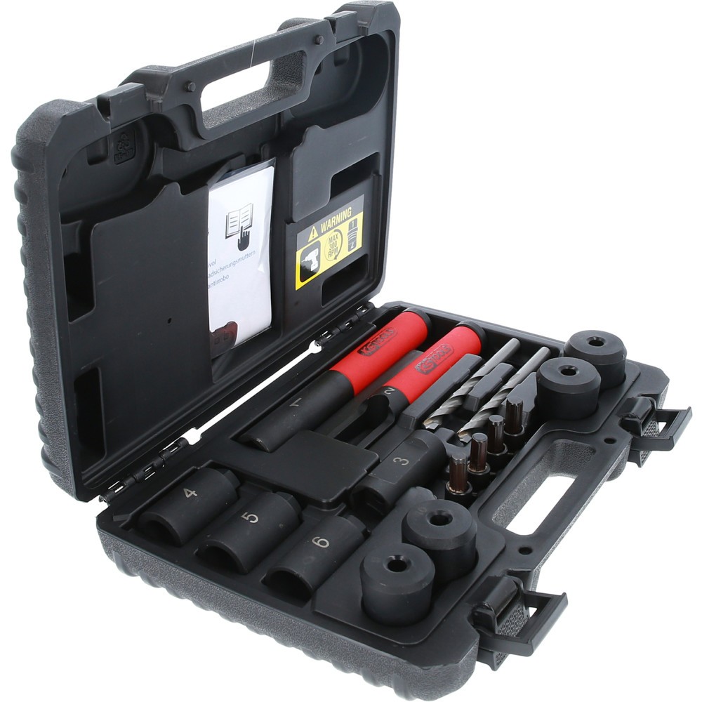 Produktabbildung Nr. 11: KS TOOLS Felgenschloss-Ausbohr-Satz, 16-tlg
