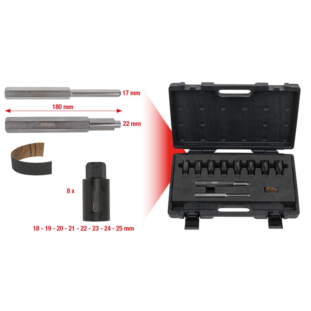 Produktabbildung Nr. 6: KS TOOLS Radsicherungs-Demontageset, 10-tlg