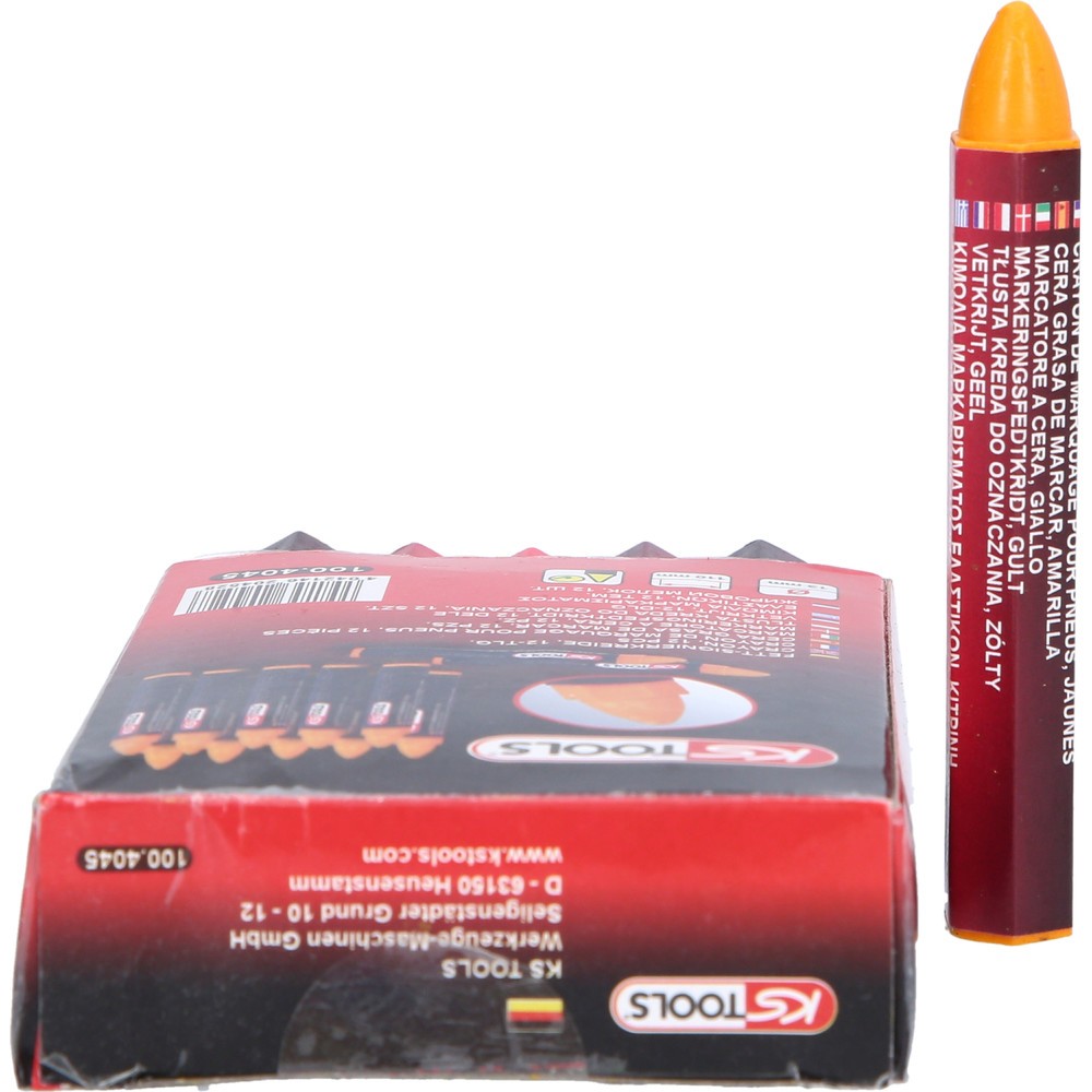 Produktabbildung Nr. 4: KS TOOLS Signierkreide, gelb,12er Pack