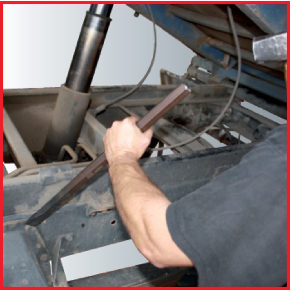Produktabbildung Nr. 2: KS TOOLS LKW-Flachmeißel-Satz, 2-tlg, 400-600mm