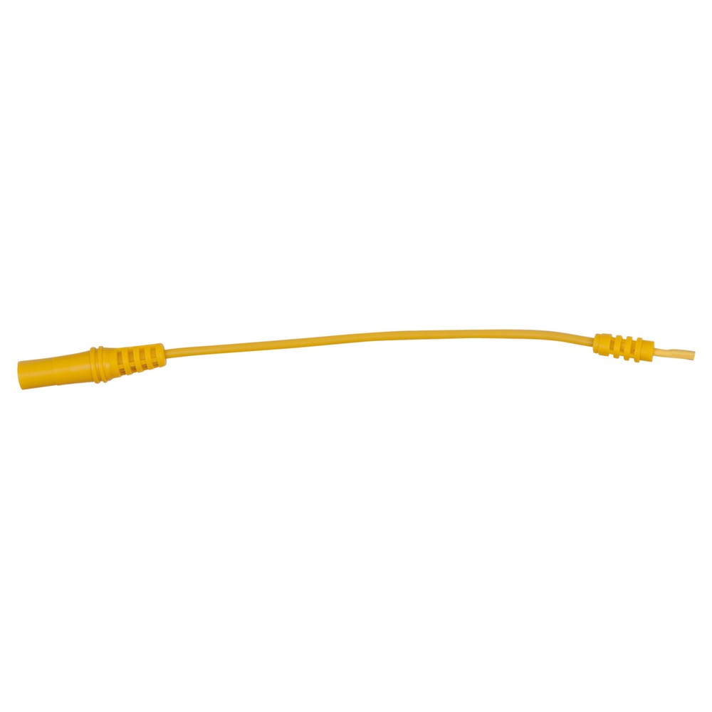 Produktabbildung: KS TOOLS 4,0 mm Eingangsbuchse auf 0,8 mm Prüfadapterbuchse flach (gelb)