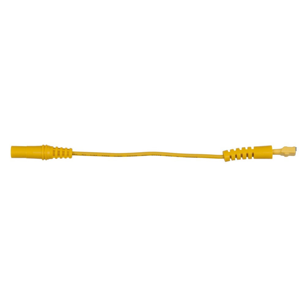 Produktabbildung: KS TOOLS 4,0 mm Eingangsbuchse auf 5,0 mm Prüfadapterbuchse flach (gelb)