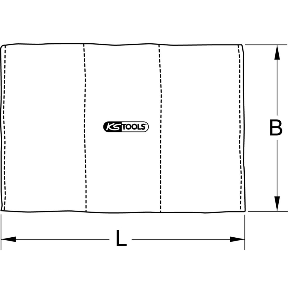 Produktabbildung Nr. 9: KS TOOLS Flammschutzmatten, 330x500mm